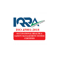 IQRA CERTIFICATION ISO 45001:2018 OCCUPATIONAL HEALTH & SAFETY MANAGEMENT SYSTEM CERTIFIED