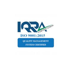 IQRA CERTIFICATION ISO 9001:2015 QUALITY MANAGEMENT SYSTEM CERTIFIED